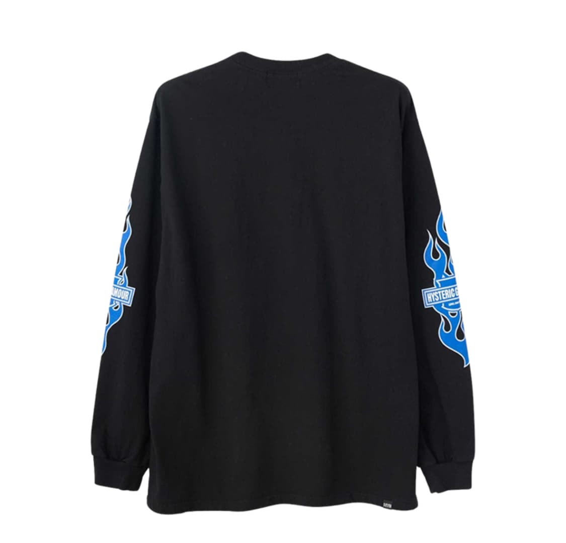 [XL] 히스테릭글래머 모터시티 베이비 티셔츠 블랙  상품이미지8