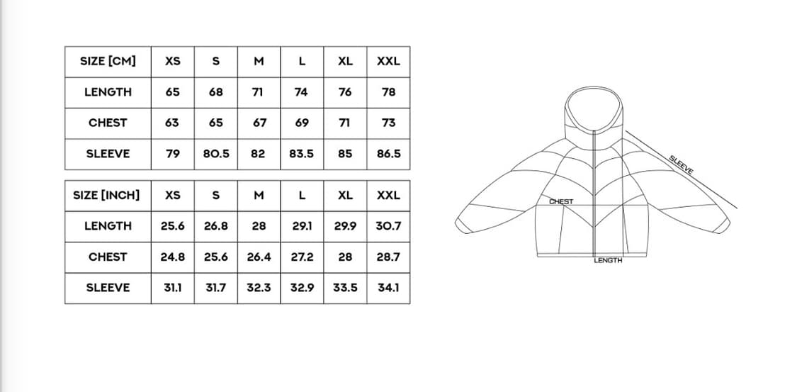Mertra Heat Reactive Puffer 블루 XS-XL 상품이미지2