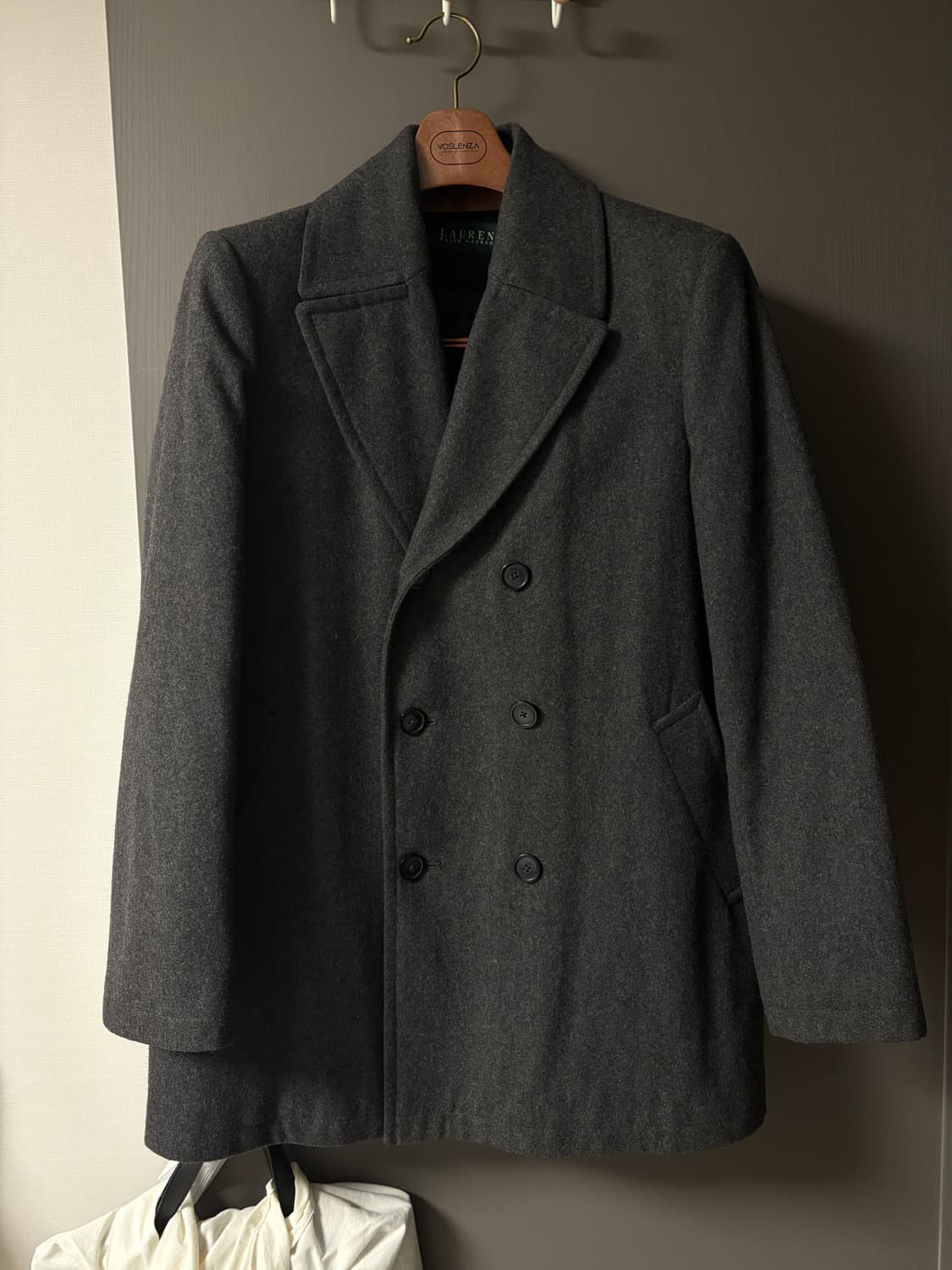 [103] 랄프로렌 코트 차콜 상품이미지1