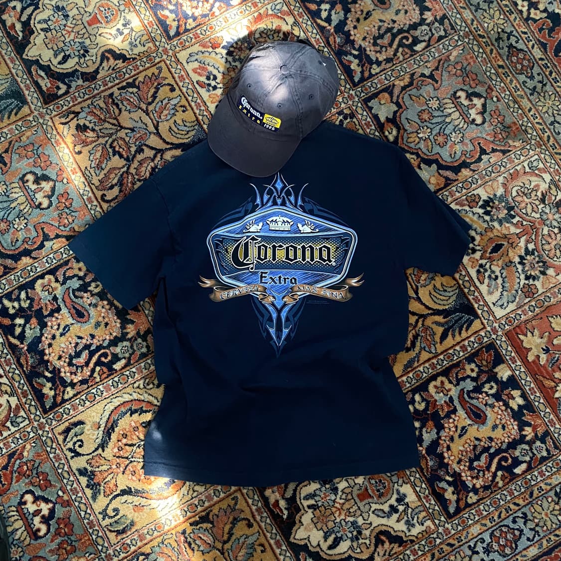 🌊USA made corona half-sleeve promo Tee 상품이미지9