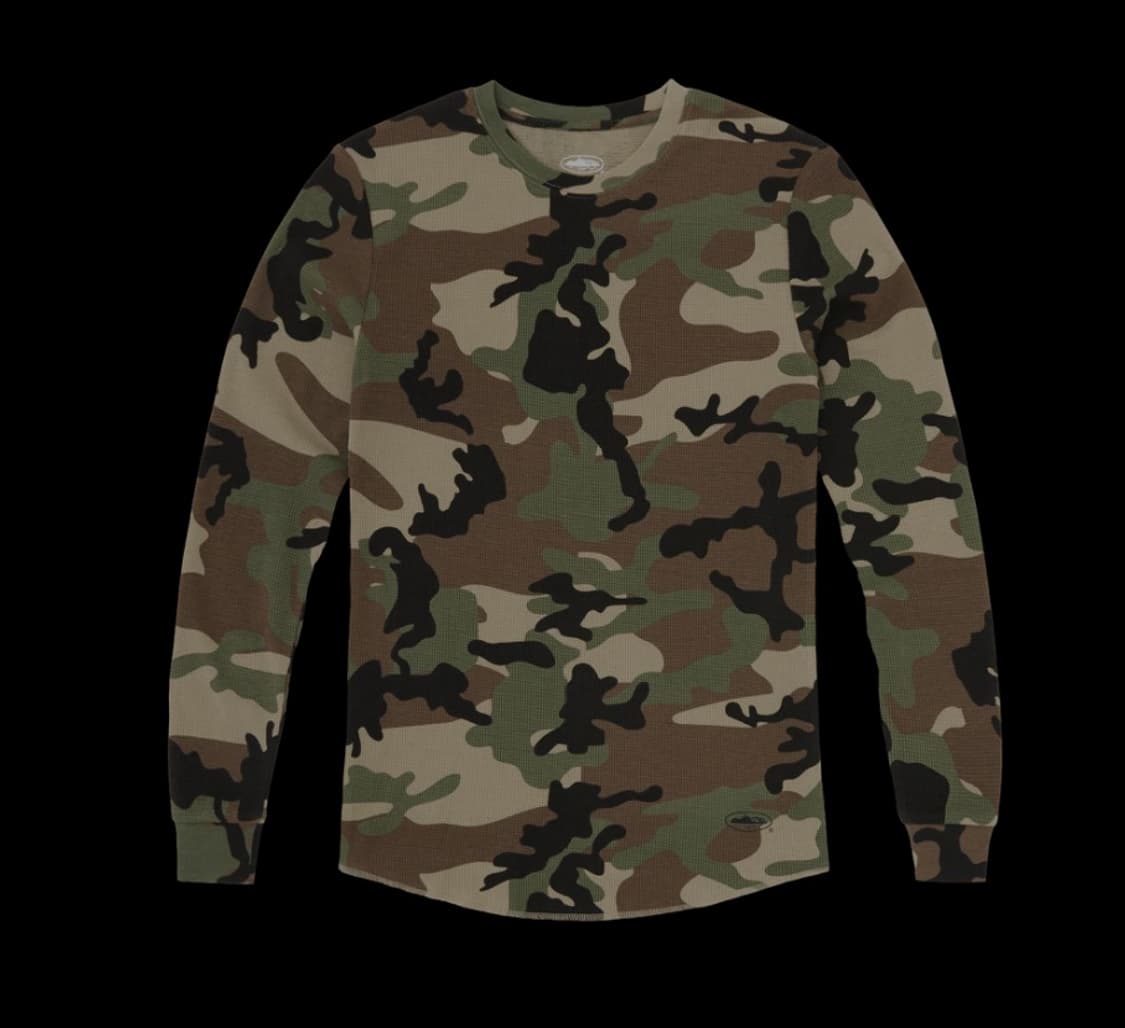 Corteiz camo 코르테이즈 우드랜드 카모 써멀 티 상품이미지2