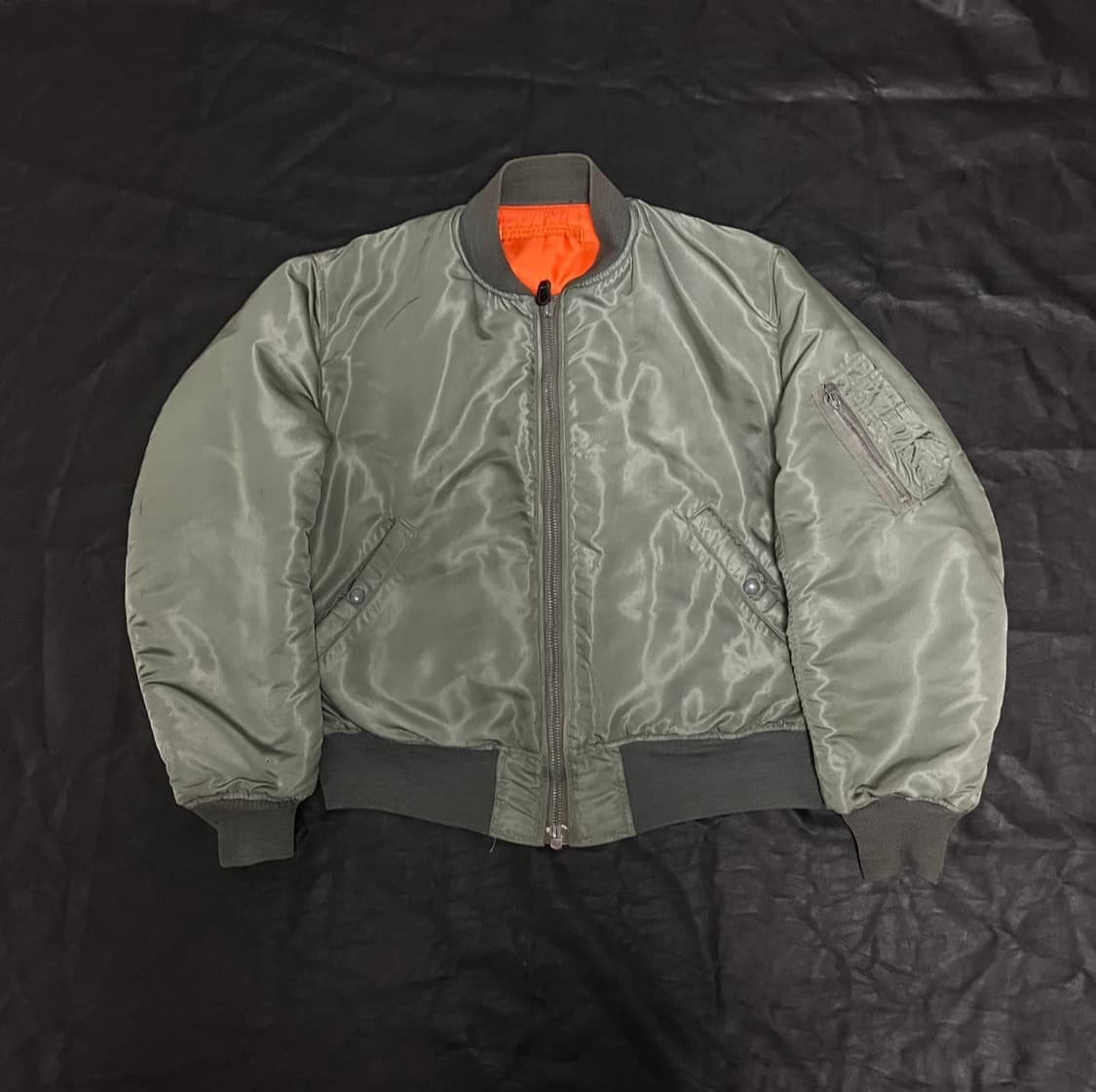 [L] 60s 오리지널 MA-1 C타입 크라운지퍼 상품이미지1