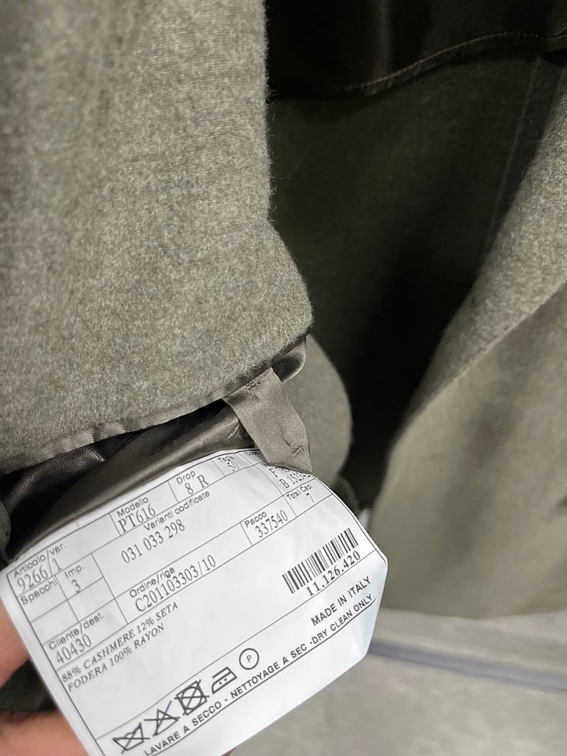 105) 벨베스트 캐시미어 코트  상품이미지7