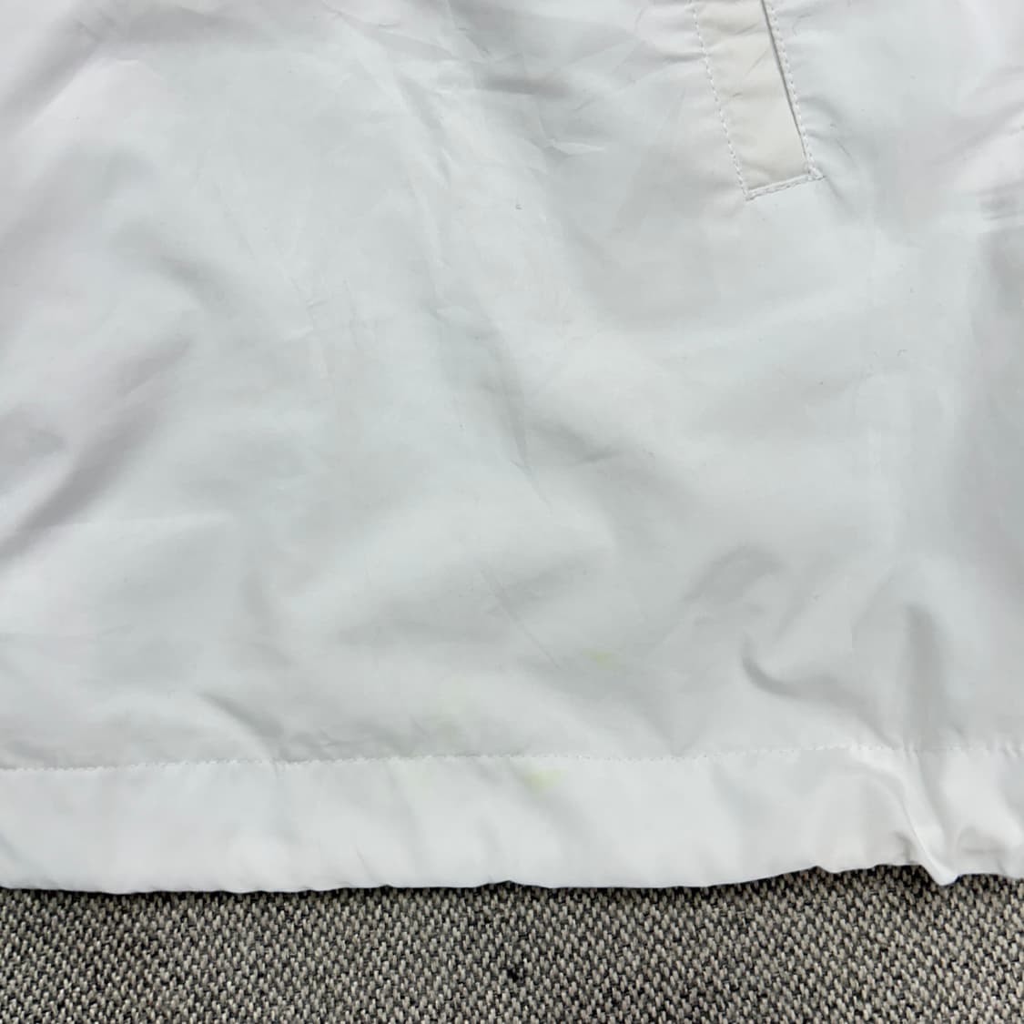 미즈노 올드스쿨 화이트 바람막이(L) 상품이미지5