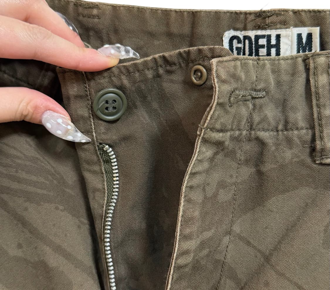 Good enough 굿이너프 페인팅 패턴 본디지 팬츠 상품이미지5