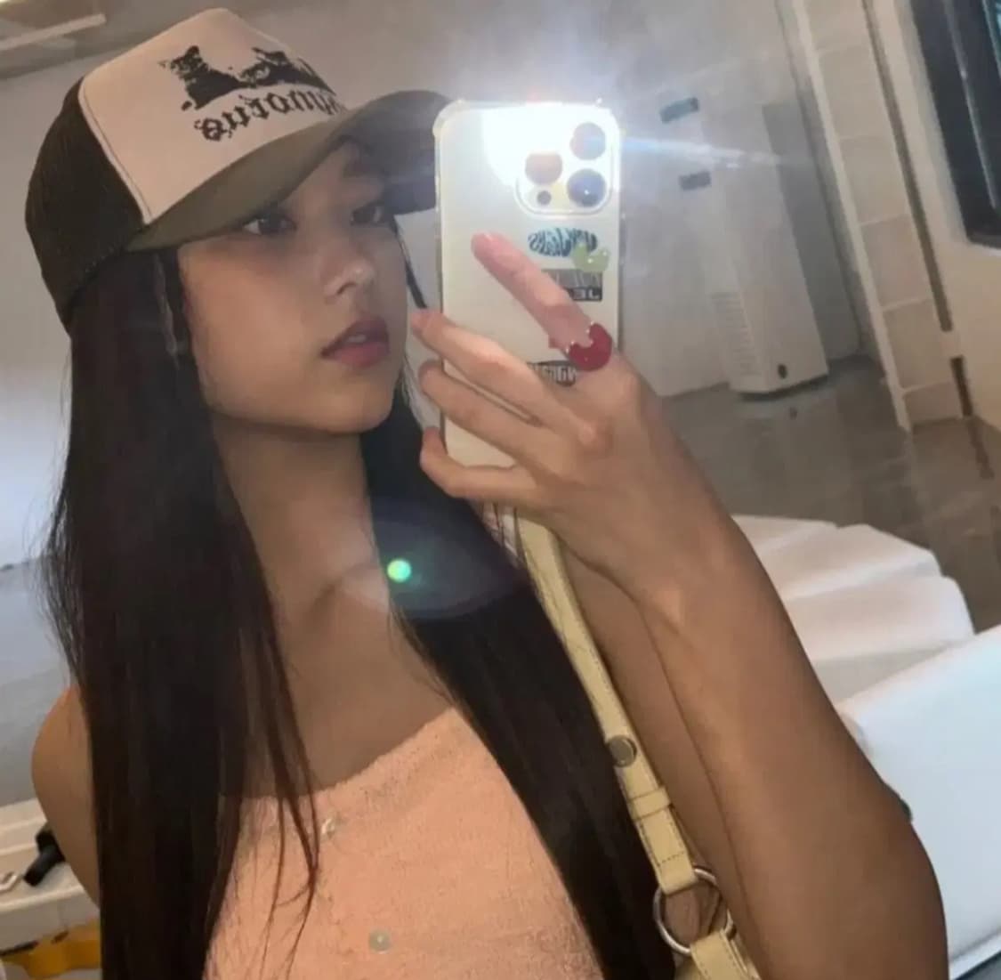 뉴진스 해린 착용 와이낫어스 볼캡/모자 판매 상품이미지2