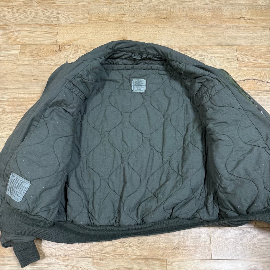 미군 오리지날 00s CVC 탱커 자켓 L/L 상품이미지8