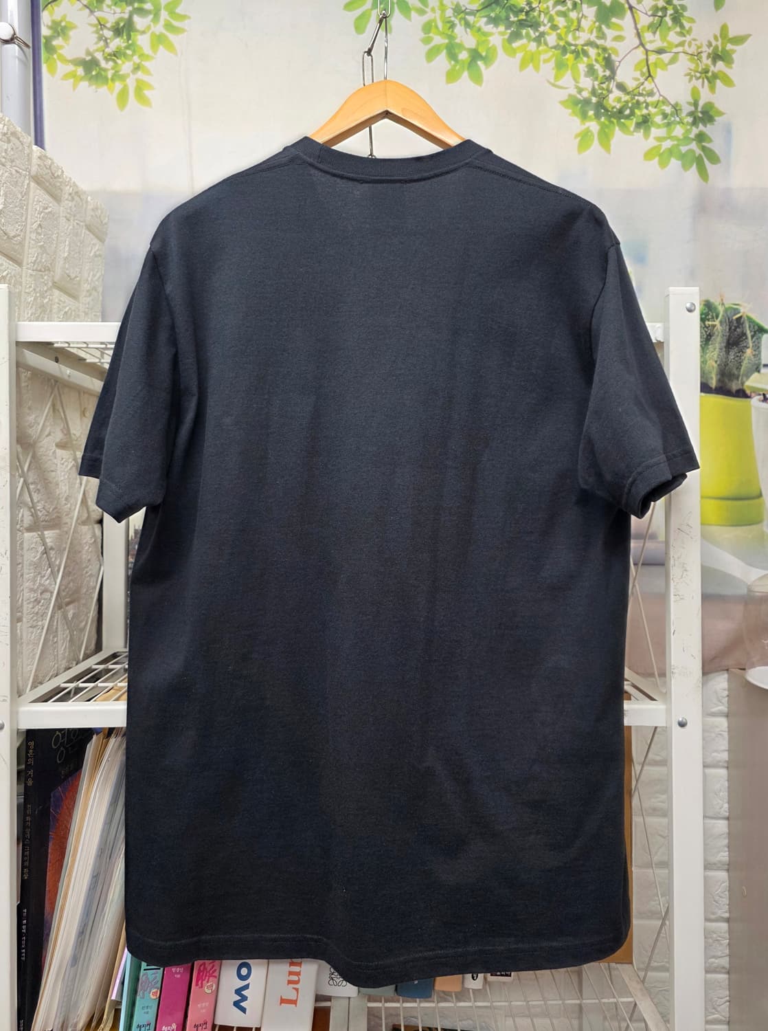 슈프림 요지야마모토 반팔티셔츠 100 펌프킨 크루넥 티셔츠 MM88 상품이미지4