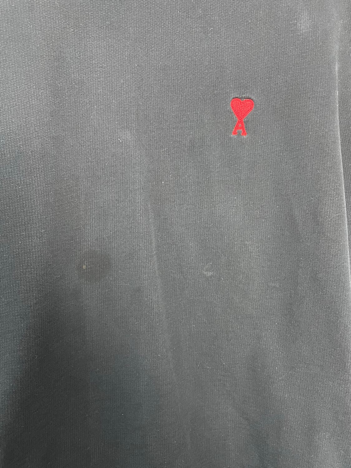 아미 하트로고 블랙 맨투맨 H1893 상품이미지6