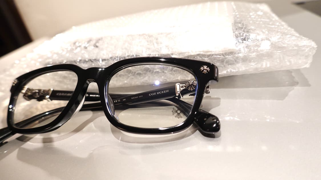 크롬하츠 콕스어커 블랙/실버 안경 상품이미지1