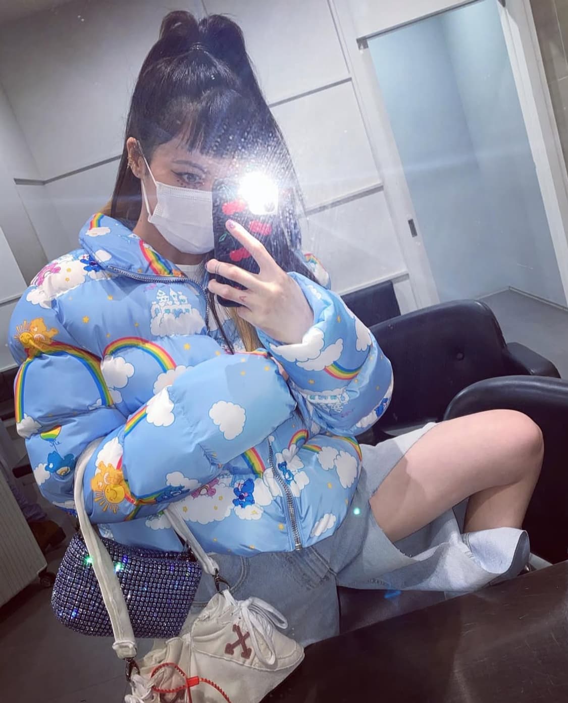 돌스킬 케어베어 패딩 상품이미지1