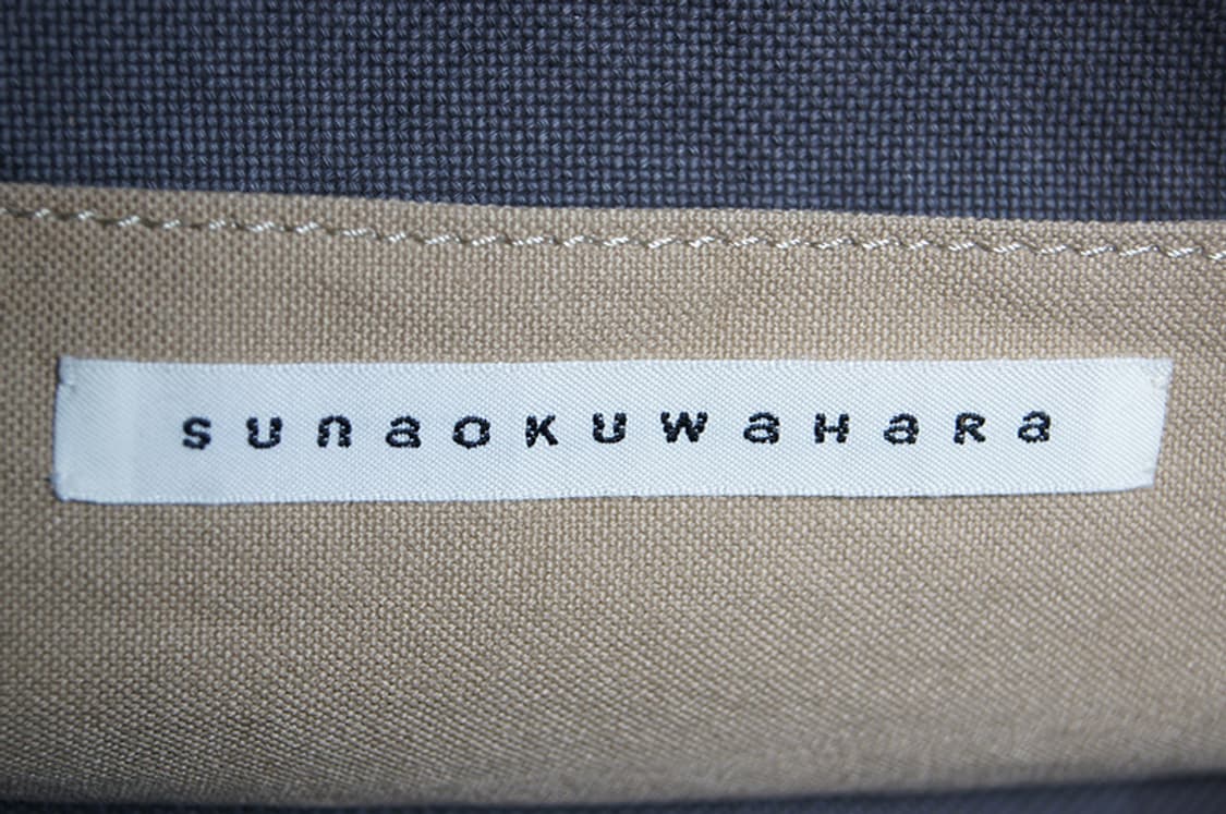 SUNAO KUWAHARA 멋스러운 캔버스 빅백 상품이미지9