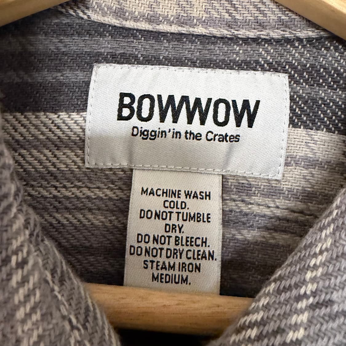 바우와우 Bowwow 디럭스 리페어 플란넬 디스 셔츠 M 상품이미지9