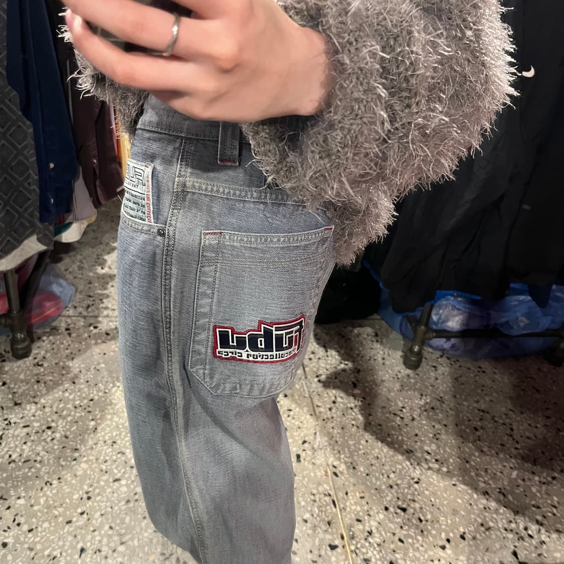 FUBU 푸부 빈티지 데님 팬츠 상품이미지4