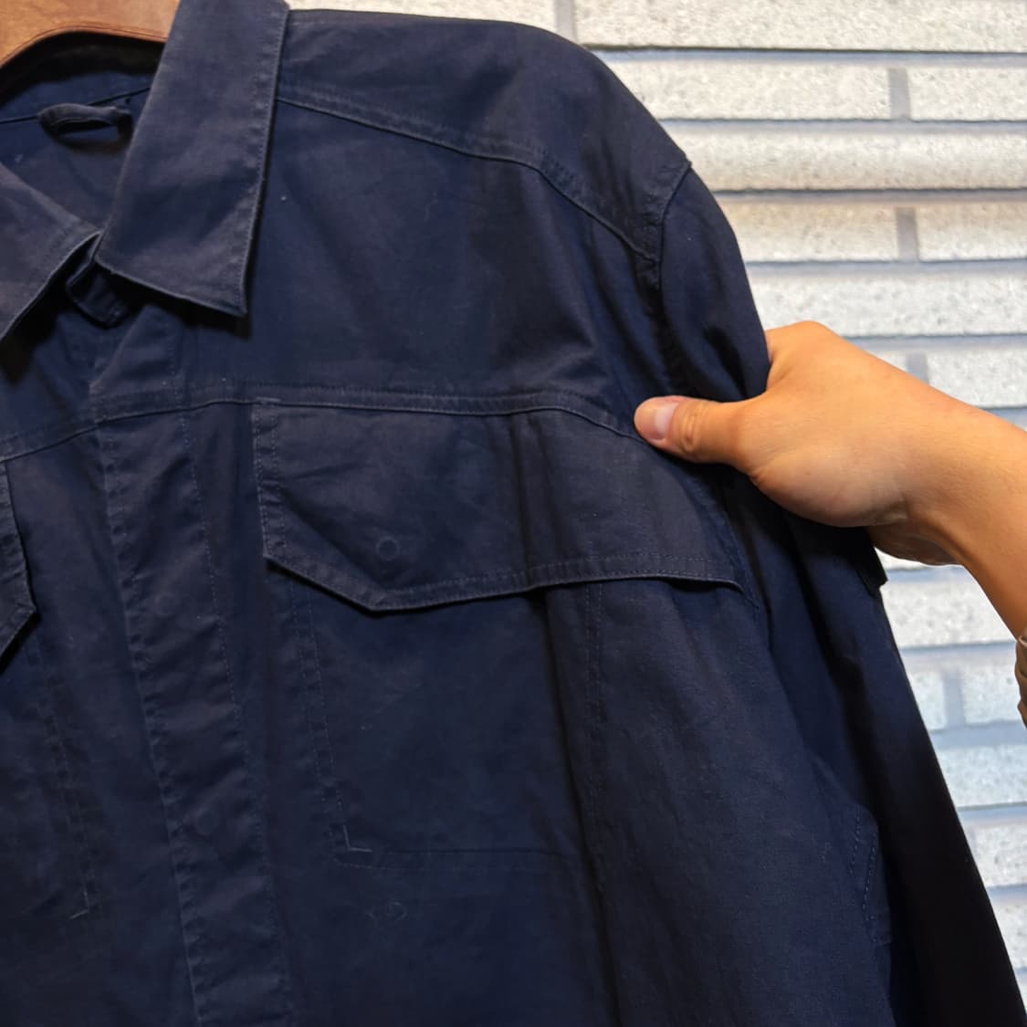 USA VINTAGE 리얼워크 퍼포먼스 셔츠 카본섬유 빅포켓 디테일 상품이미지6