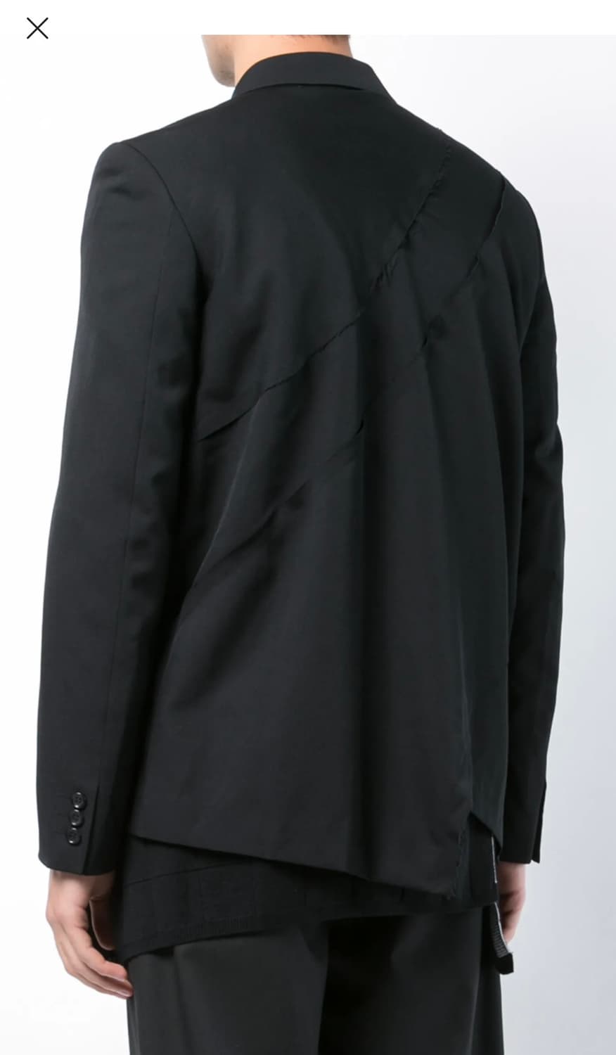 2018AW 꼼데 가르송 옴므 플러스 디컨스트럭트 블레이저 상품이미지3