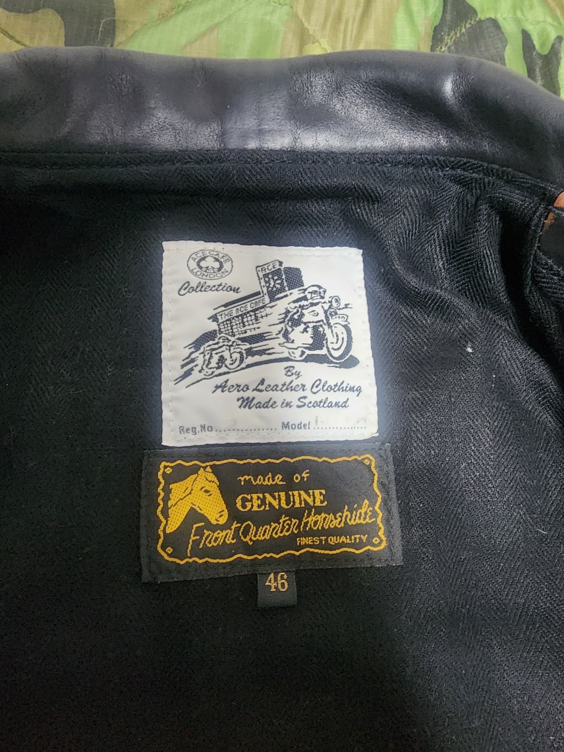 에어로레더 Sheene 레더자켓 상품이미지6