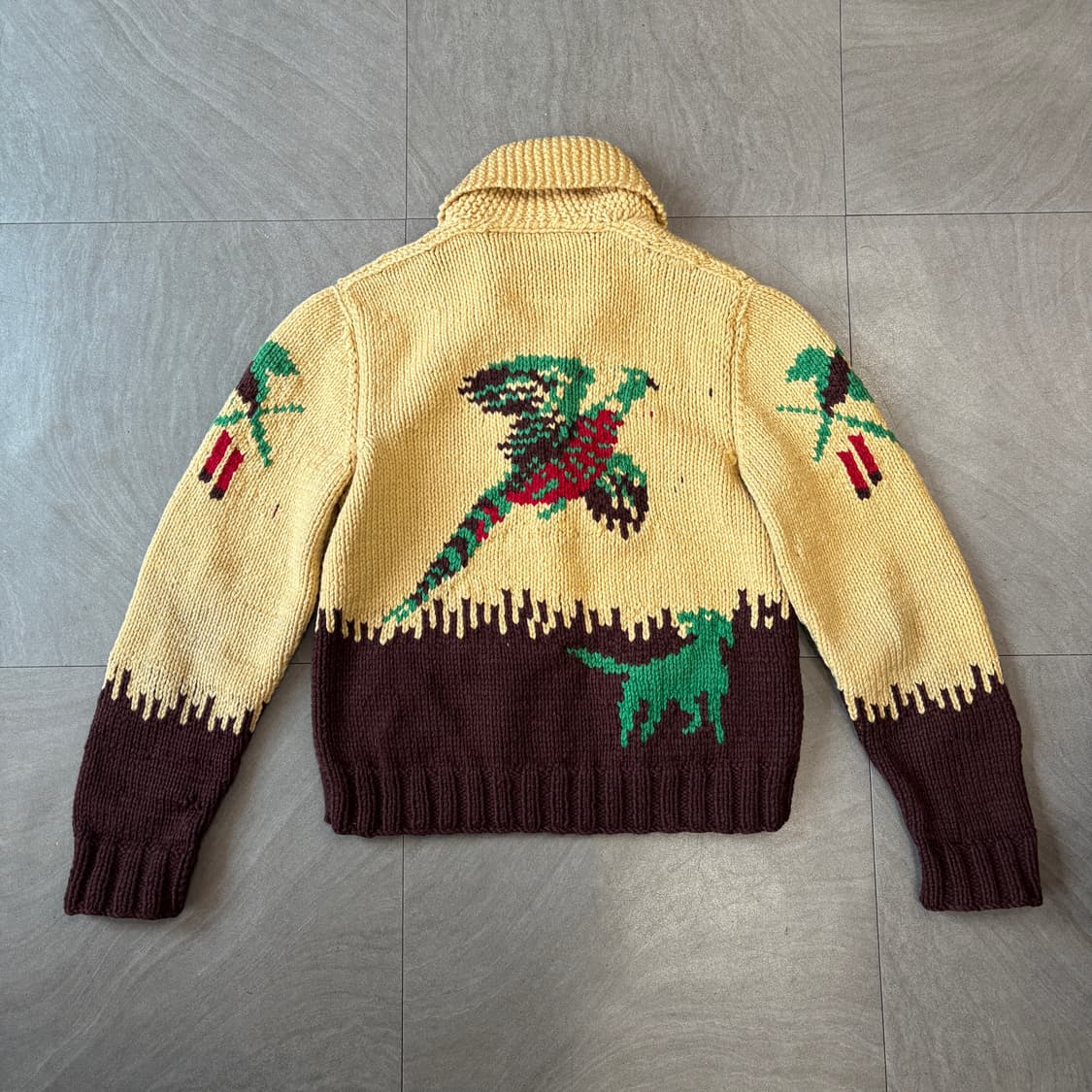 60~70년대 캐나다 생산 빈티지 헌팅 코위찬 자켓 상품이미지8