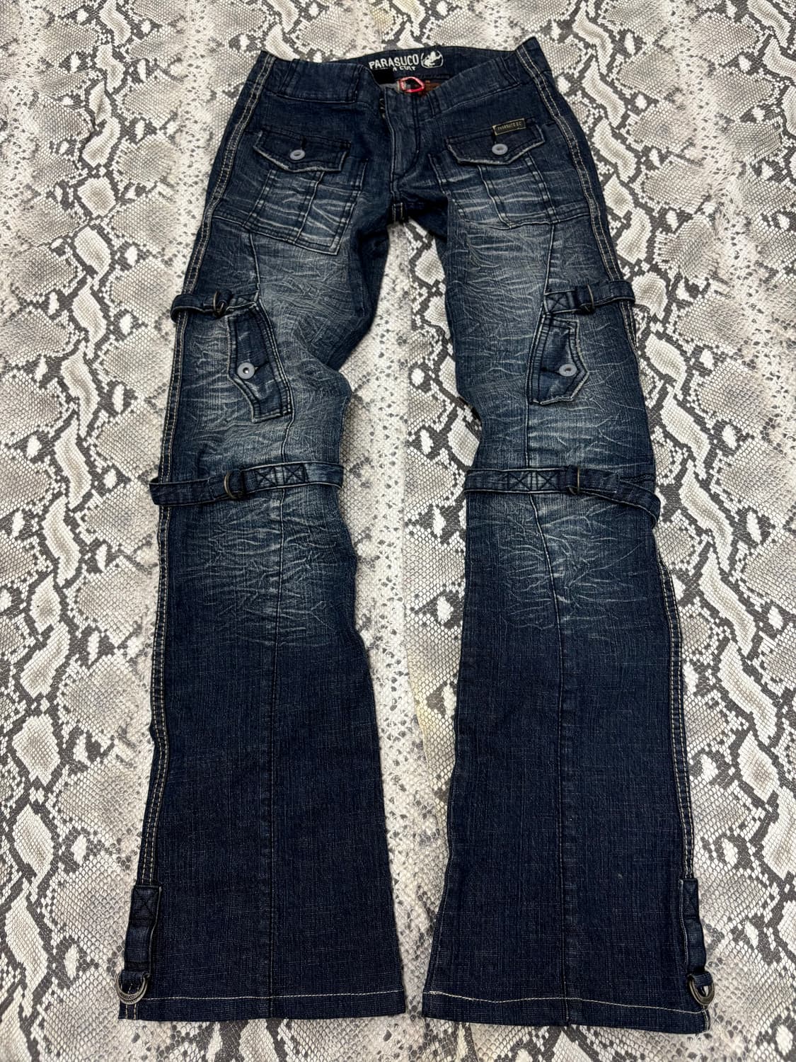 “PARASUCO” 00’s Design Bondage Boots-Cut 상품이미지4