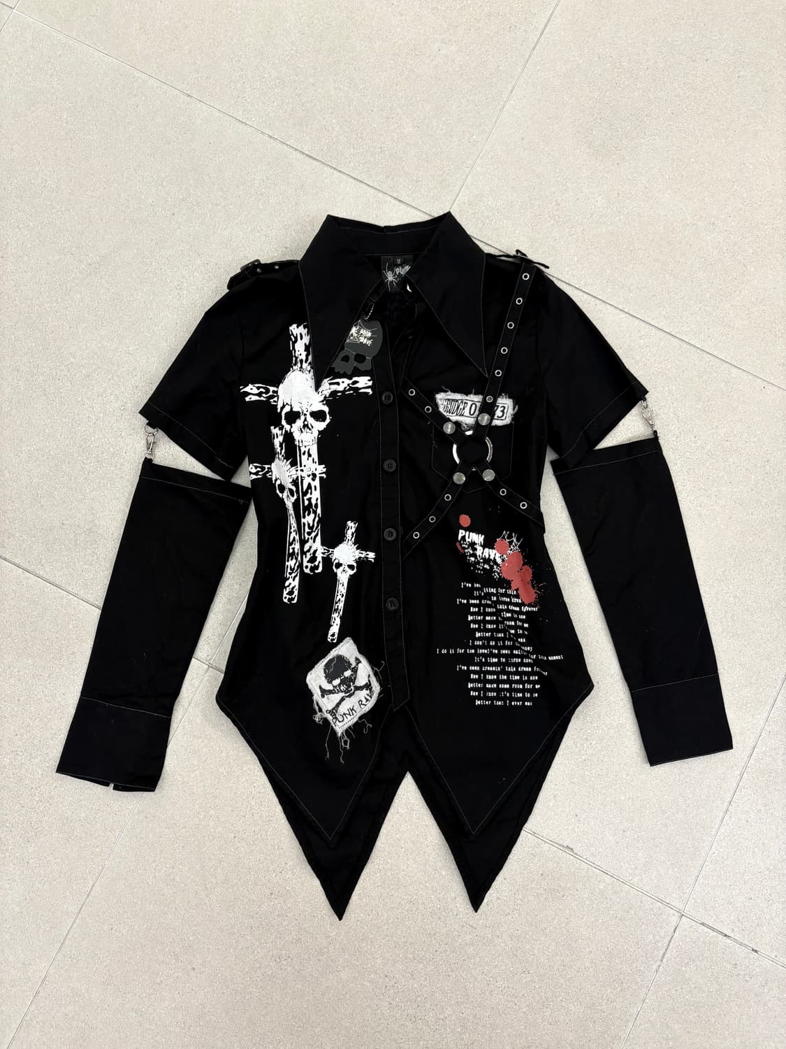 펑크 레이브 셔츠 상품이미지1