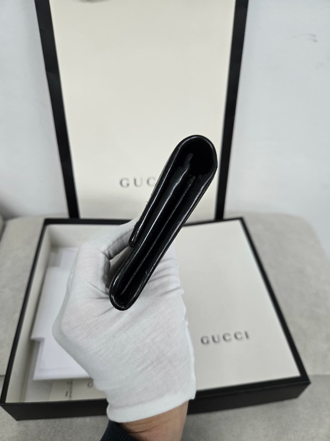 [보증서 정품] 구찌 오피디아 장지갑 상품이미지3