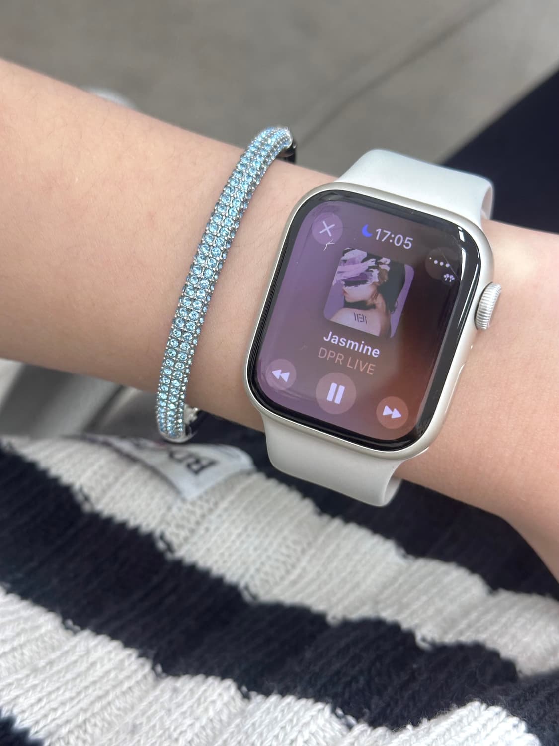 스와로브스키 dextera 뱅글 블루  상품이미지3