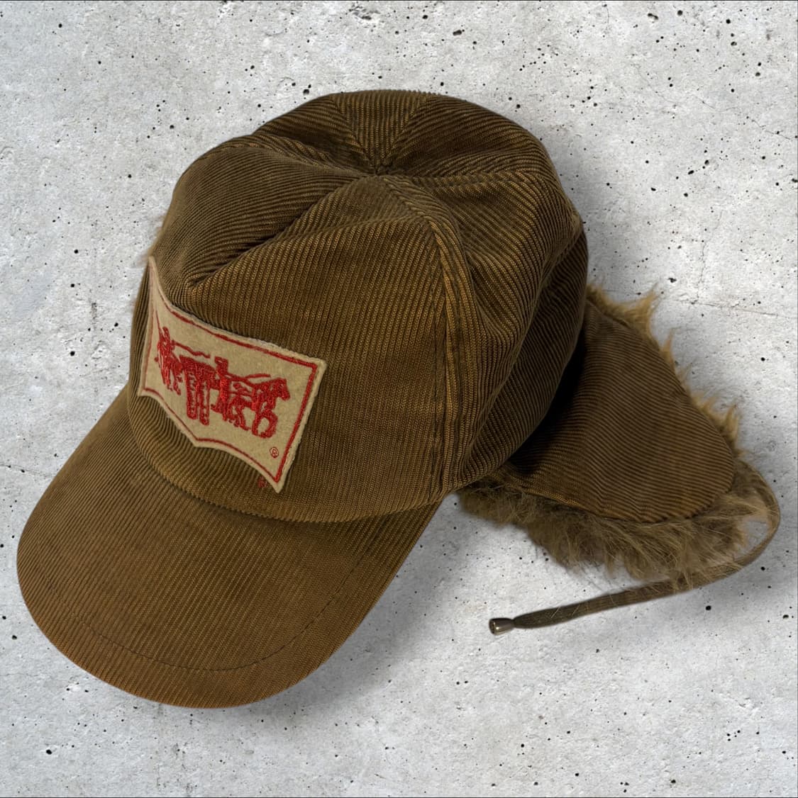 리바이스 코듀로이 퍼 트루퍼햇 귀달이 모자 상품이미지2