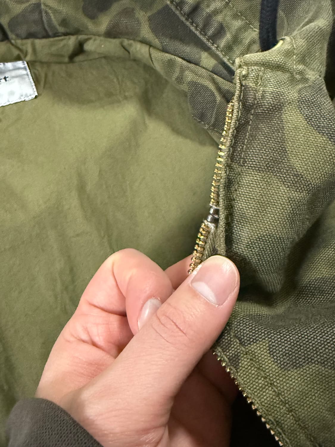 칼하트wip 덕 액티브 카모 s 상품이미지2