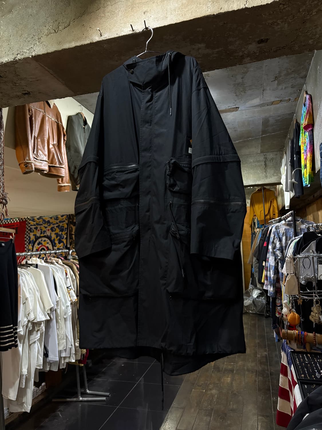 19ss Undercover 언더커버 c웨더 도킹 모즈 코트 상품이미지2