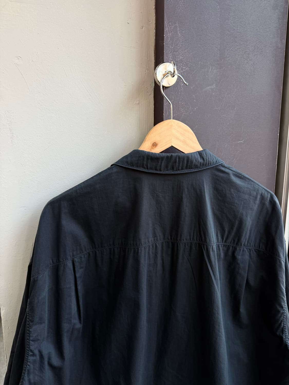 100~105/ 르메르 컨버터블 Seam 오버사이즈 실크 셔츠 상품이미지6