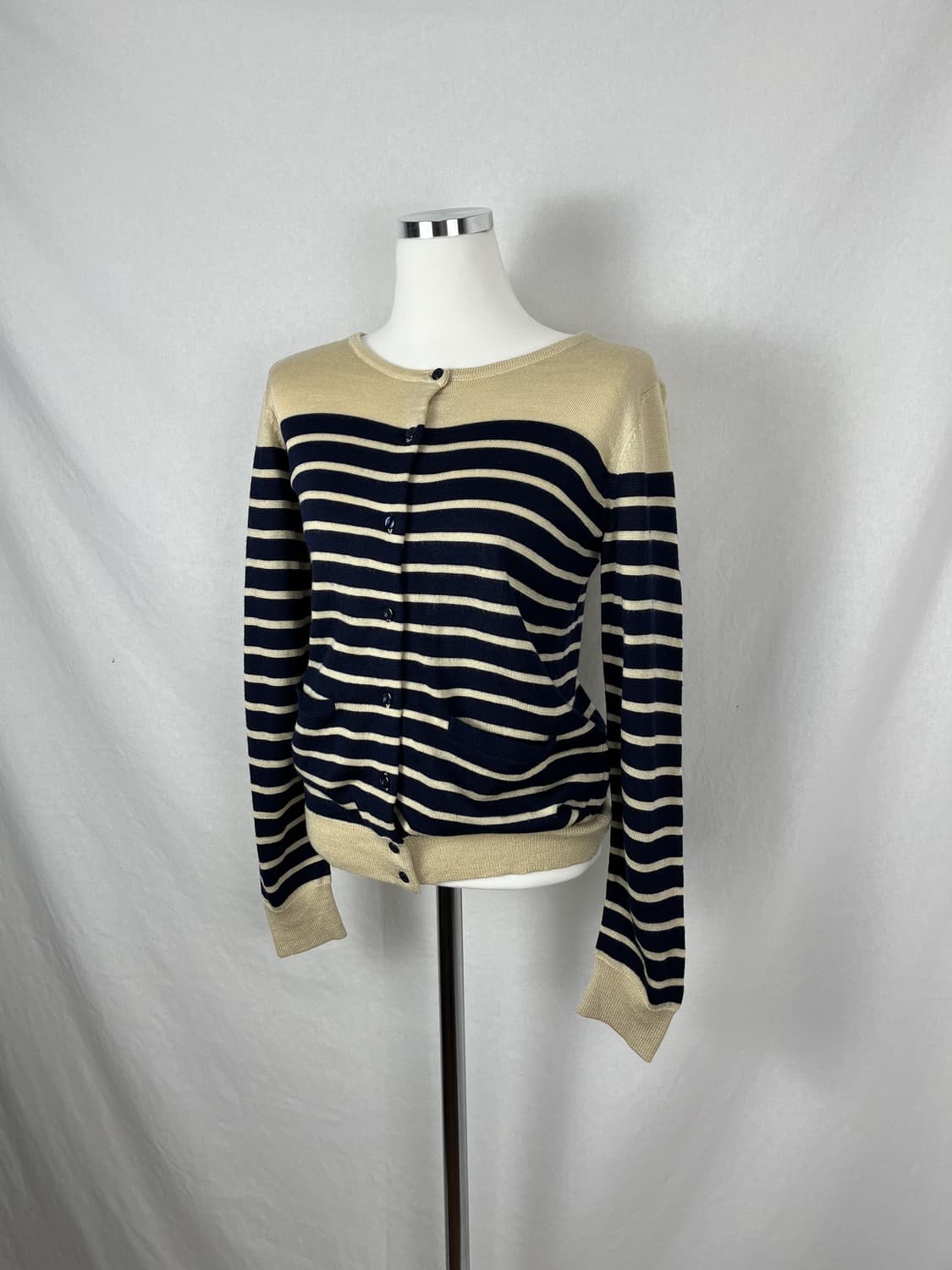 Beams Hearts  스트라이프 가디건  상품이미지1