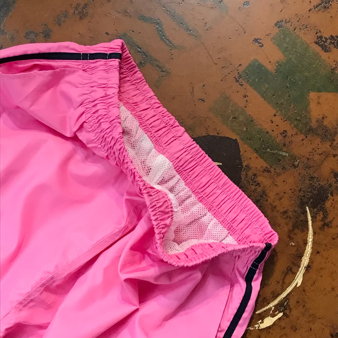 VTG 빈티지 핑크 나일론 밴딩 조거 팬츠 허리 24 27 사이즈 상품이미지6