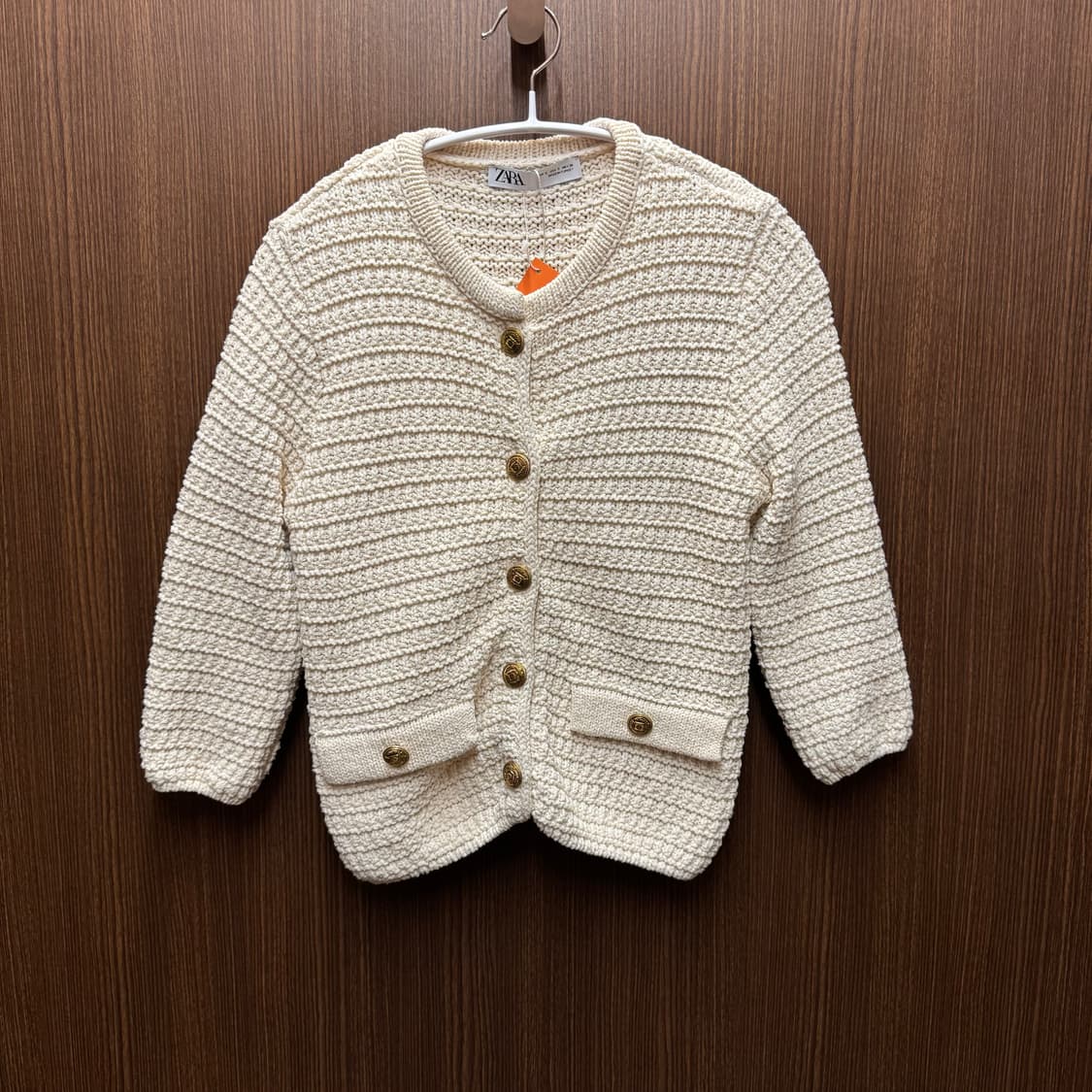 자라 크로쉐 니트 가디건  상품이미지1