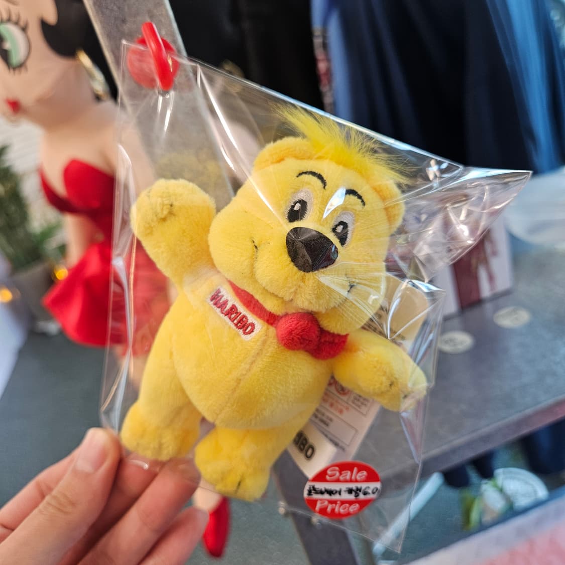 새상품) 하리보 골드베어 키링 상품이미지1