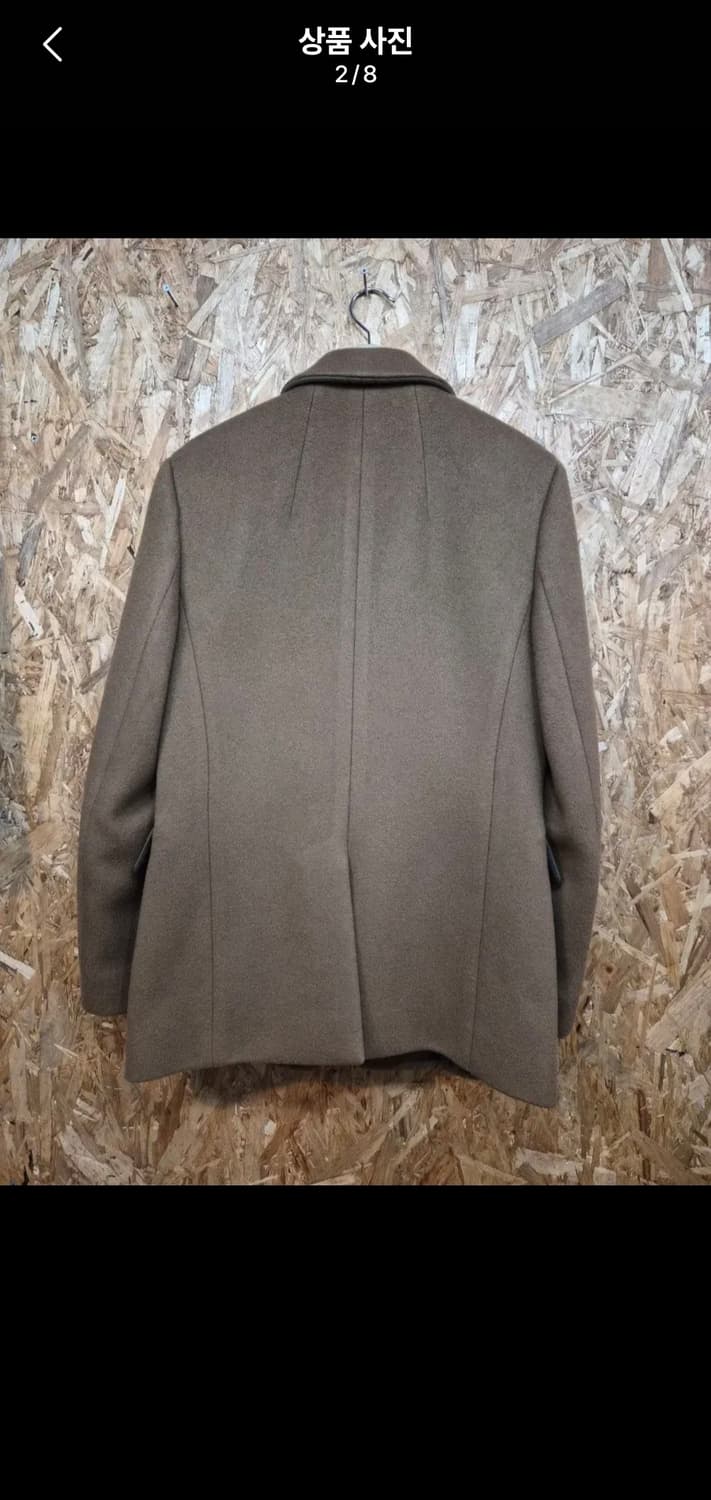 타임 옴므 캐시미어 울 소재 더블 자켓 사이즈 95 상품이미지3