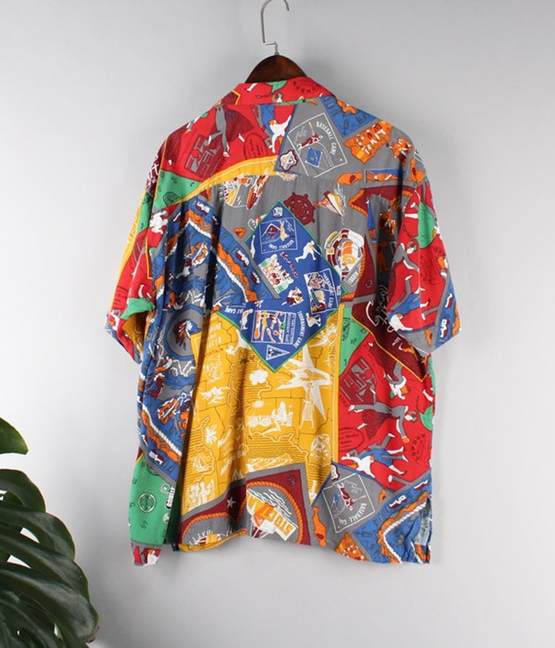 93's ISSEY MIYAKE 스포츠 그래픽 셔츠 상품이미지9