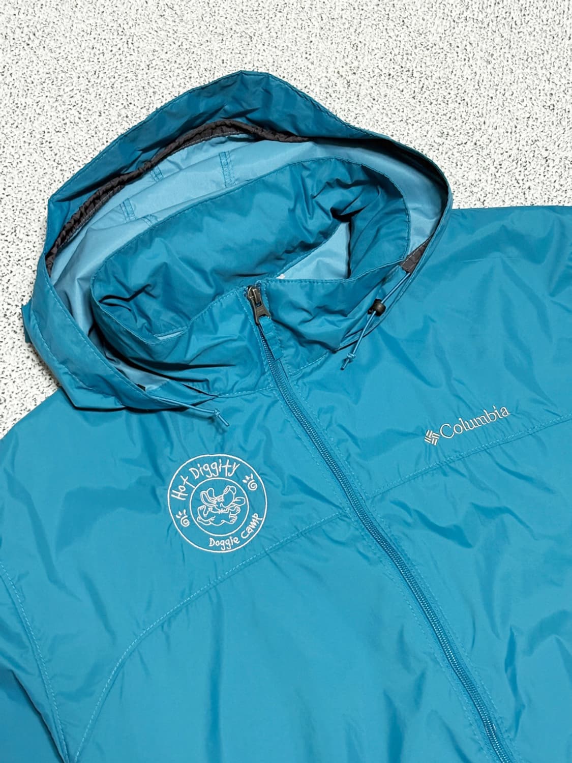 00s 컬럼비아 블루 쉘 패커블 윈드브레이커 상품이미지2