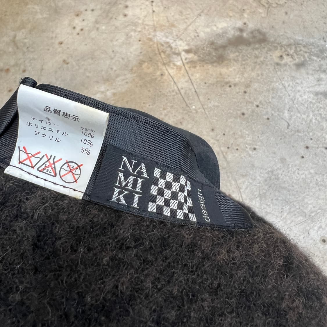 NAMIKI 부클 버킷 햇 상품이미지5