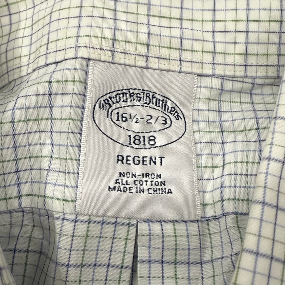 [정품] 브룩스브라더스 체크 긴팔 셔츠 b10 상품이미지5