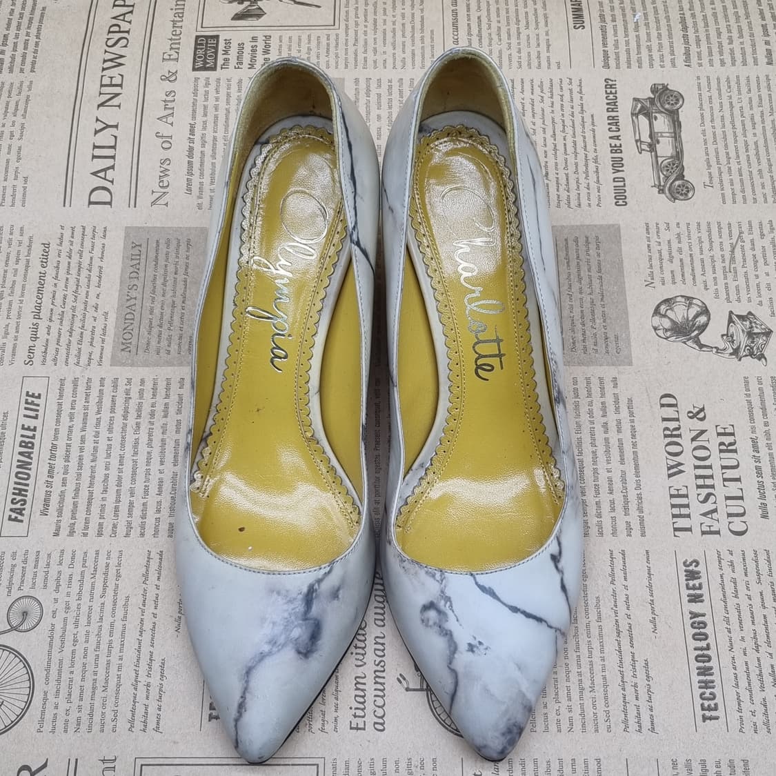 샬롯 올림피아 여성 구두37.5 245 굽8 상품이미지2