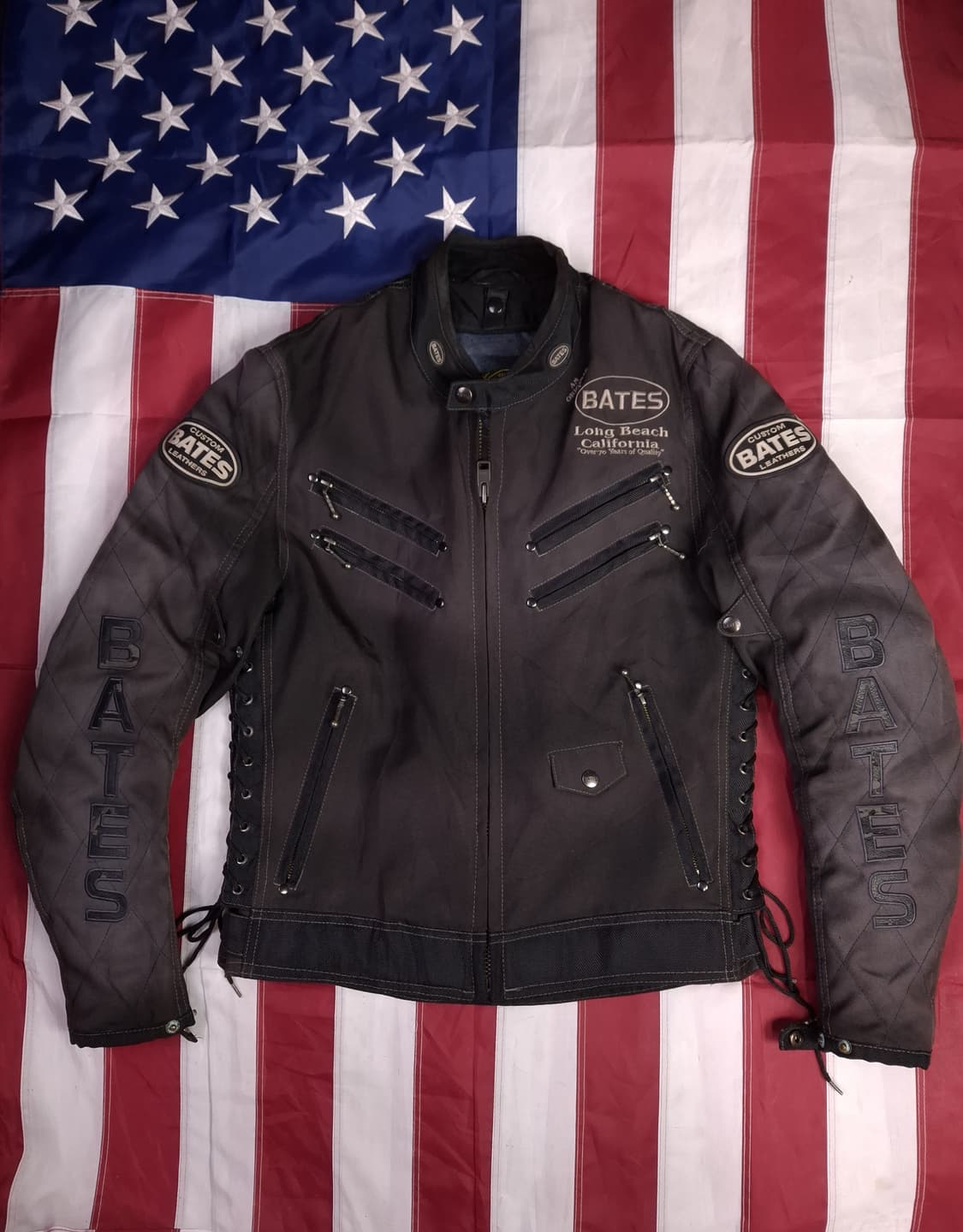 오리지날 베이츠 BATES 레이싱 라이더자켓 상품이미지1