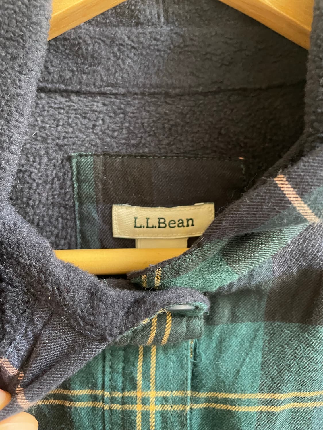 엘엘빈 블랙와치 후드 셔츠자켓 상품이미지7