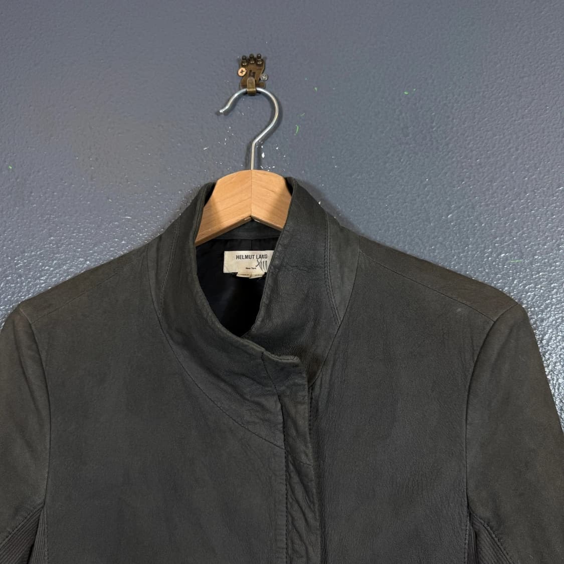 헬무트랭 양가죽 라이더 자켓 상품이미지4