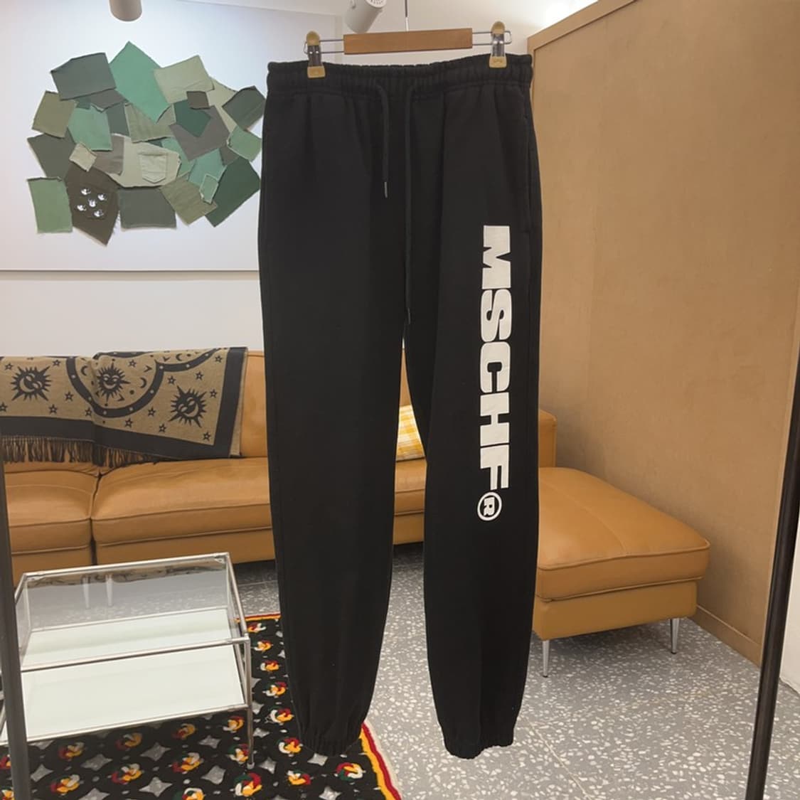 미스치프 올드스쿨 빅로고 약기모 조거 스웻팬츠 S C07190 상품이미지3