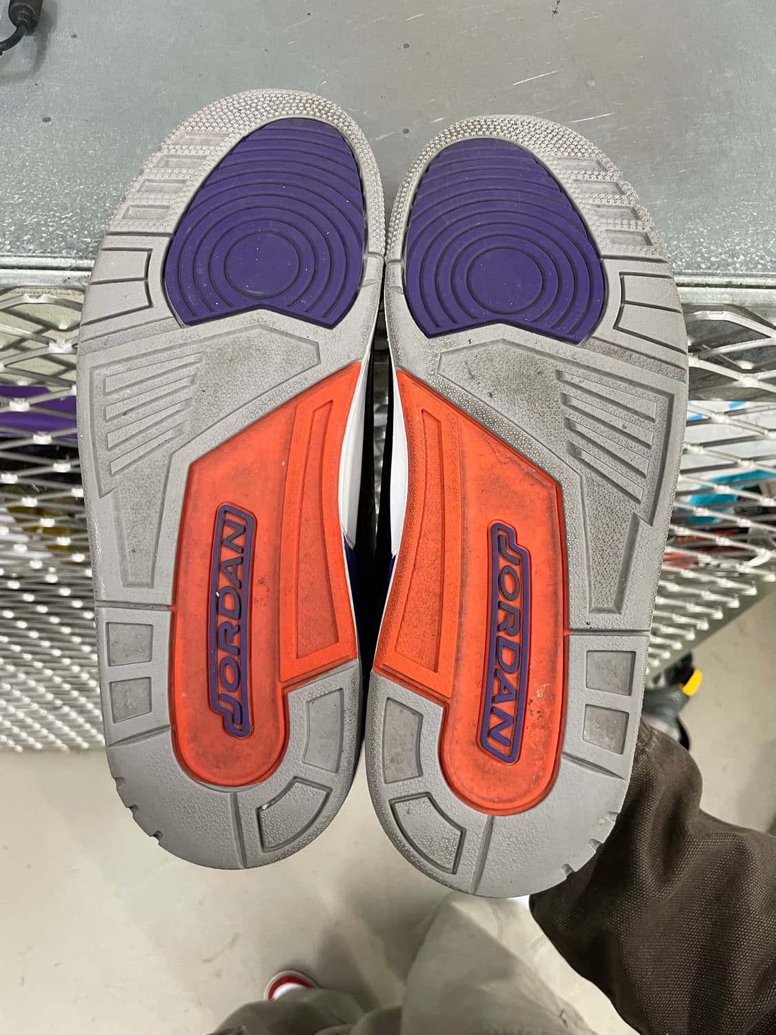 나이키 조던3 레트로 코트 퍼플 285 (gr-4692) 상품이미지6