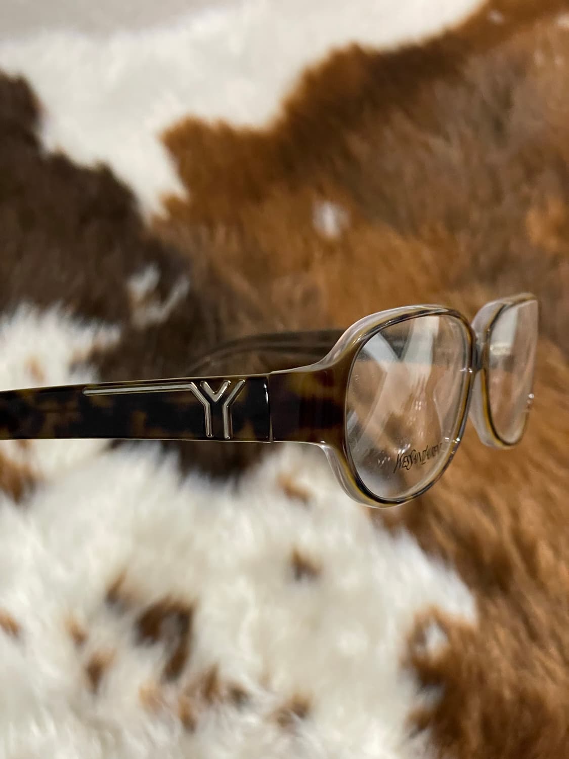 입생로랑 브라운 안경 상품이미지5