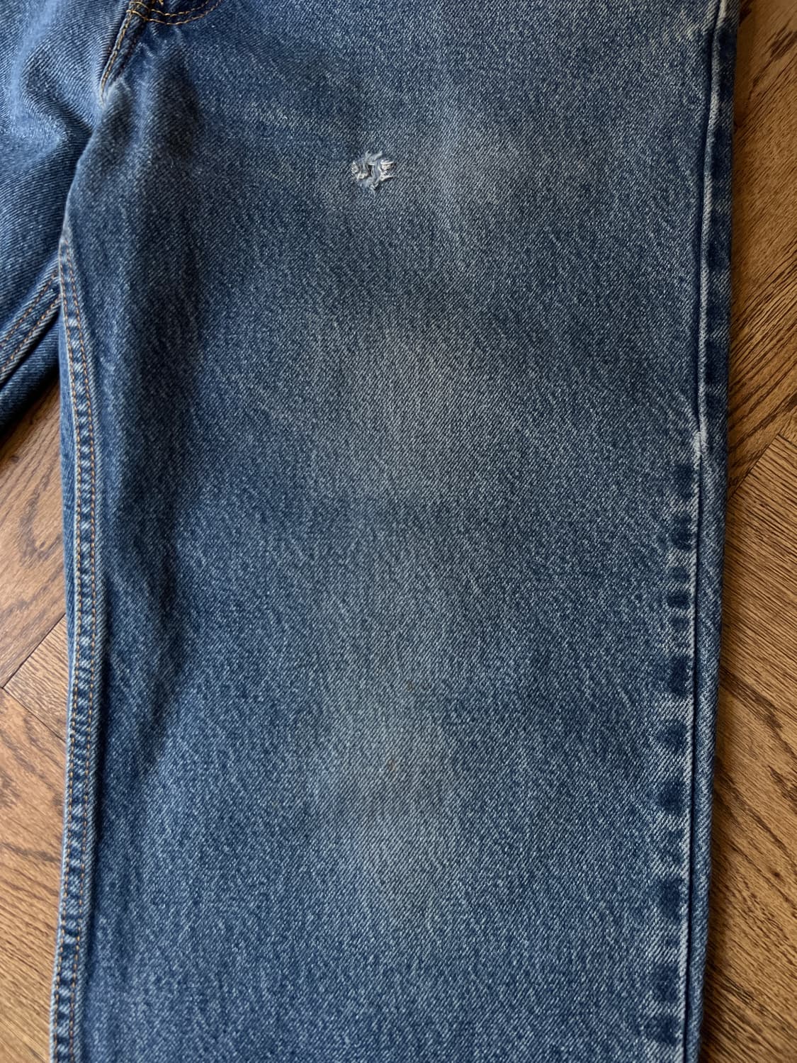 [36]00's 리바이스 USA 550 맥시코제 빈티지 워싱 데님 팬츠 상품이미지4