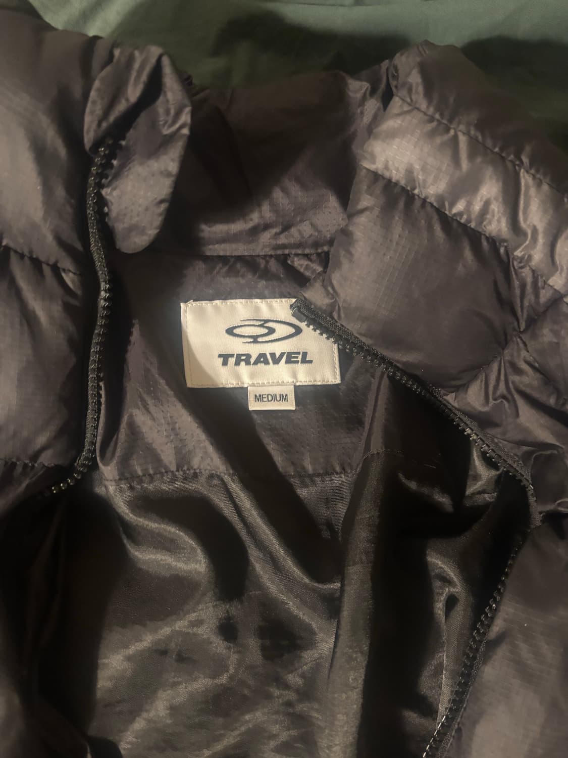 TRAVEL Workshop 블랙 패딩 점퍼 M 상품이미지2