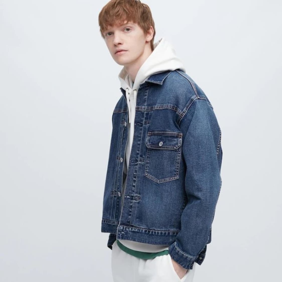 [XL] 유니클로 데님자켓 (청자켓) 상품이미지2