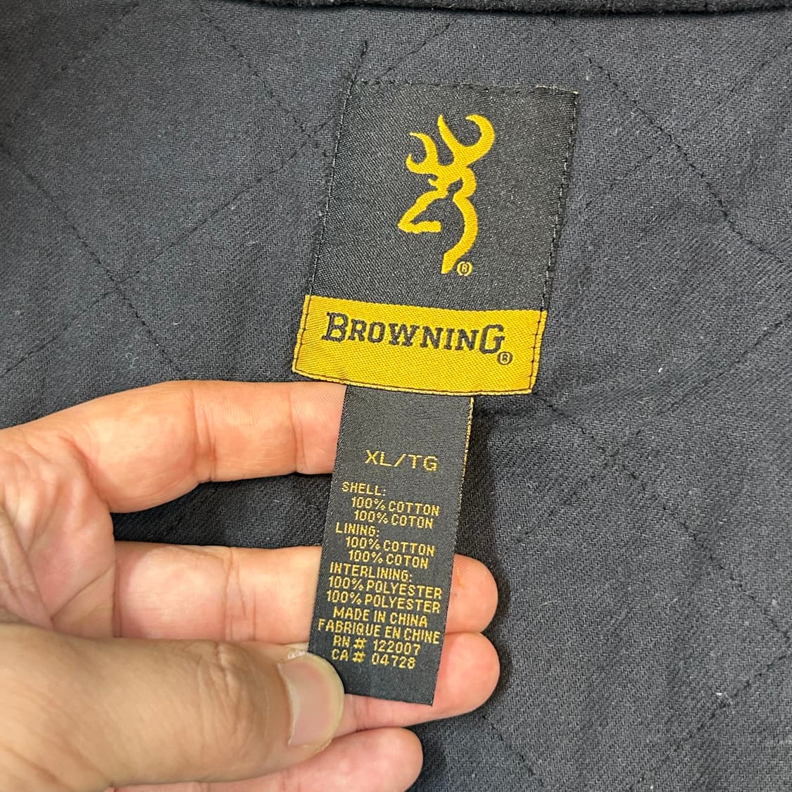 XL) BROWNING 워크웨어 덕 캔버스 액티브 자켓 상품이미지7